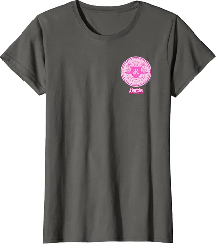 Vista 5 de Barbie The Movie - Camiseta con insignia de Ken Flamingo, Negro