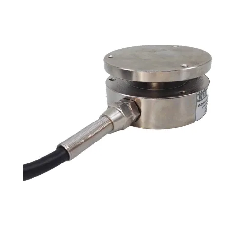 Vista 9 de medida instantánea φ25 de la fuerza de impacto del sensor plano de la célula de carga de la caja de membrana 220.5 lbs