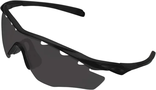 Vista 2 de BroLizard - Lente polarizada para gafas de sol Oakley M2 con ventilación, negro
