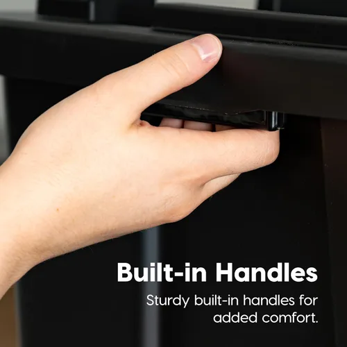 Vista 9 de IRIS USA, Inc. - Contenedor organizador grande de plástico de 27 galones con tapa duradera y hebillas de cierre seguras, color negro / negro