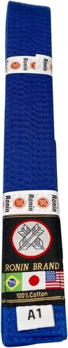 Vista 2 de Ronin BJJ Gi Belt - Cinturón brasileño Jiu Jitsu - Tela de polialgodón