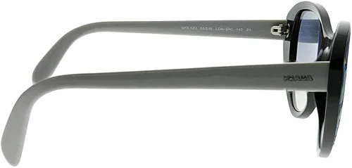 Vista 3 de Prada Gafas de sol PR 14US para mujer 2165in Negro Azul Claro Gradiente Plata 55 18 140