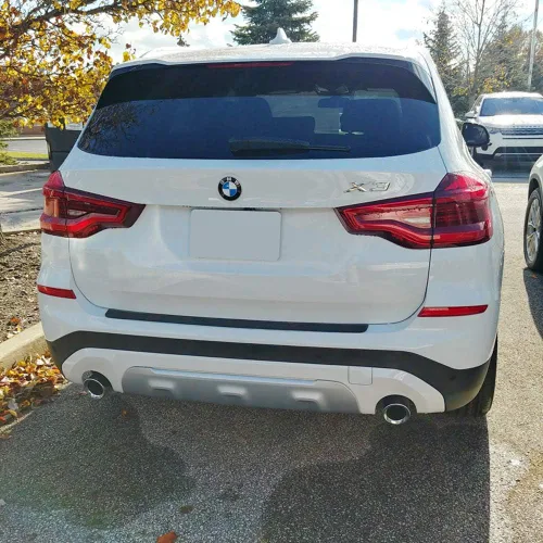Vista 3 de Protector de parachoques trasero compatible con BMW X3 2018-2025