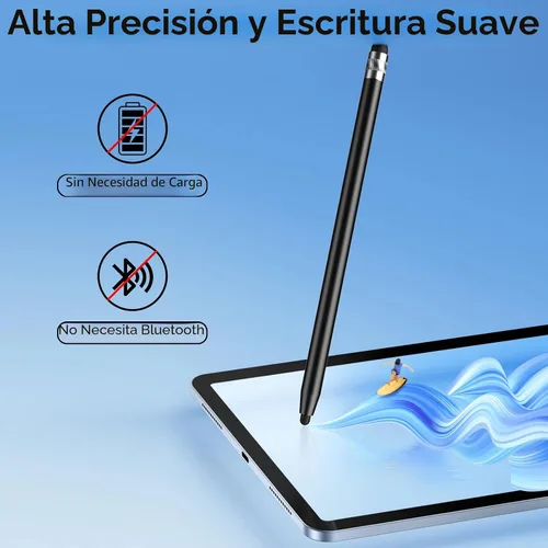 Vista 7 de Digiroot - Lápiz capacitivo para pantalla táctil, 4 lápices capacitivos para iPad, alta sensibilidad y precisión, apto para iPhone/iPad Pro/tabletas