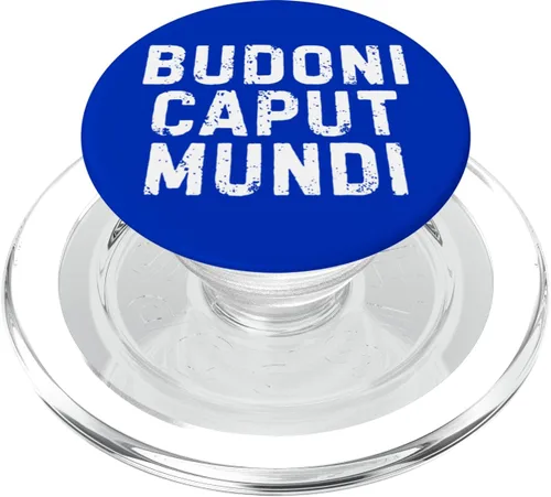 Vista 8 de Budoni Caput Mundi Città Simpatica Uomo Donna Bambino PopSockets Adhesivo PopGrip