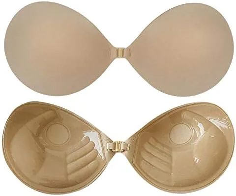 Vista 5 de LITTLEMISSY - Funda de silicona adhesiva impermeable invisible para mujer, sin tirantes y sin espalda, para mujer
