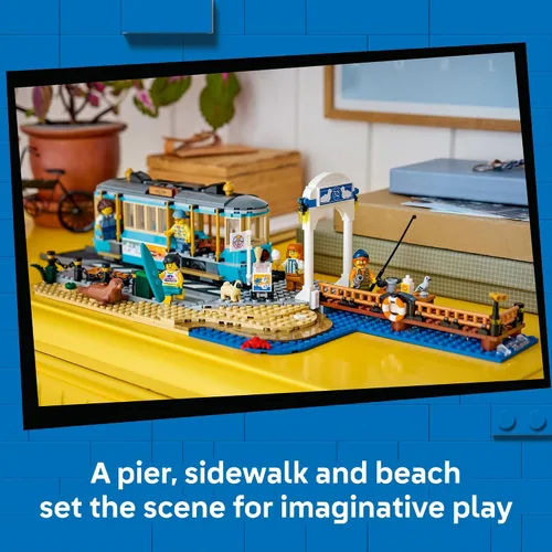 Vista 4 de LEGO City Classic Beach Streetcar 60506