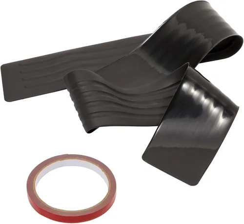 Vista 7 de Stockroom Plus Protector de parachoques trasero para automóviles y SUV, acolchado de goma universal (negro, 35 pulgadas)