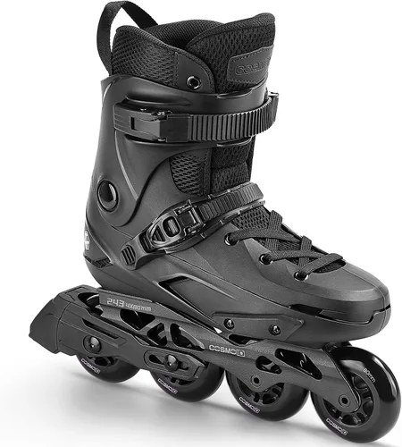 Vista 8 de Patines en línea profesionales para mujeres y hombres, cuchillas de patines COSMOID para adultos, hombres y mujeres, talla 5-13, patines