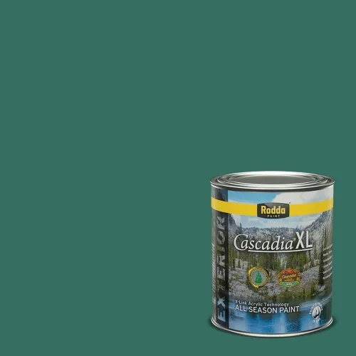 Vista 85 de Rodda Paint CASCADIA XL - Pintura satinada e imprimación para exteriores en uno, cuarto de galón, Aimee