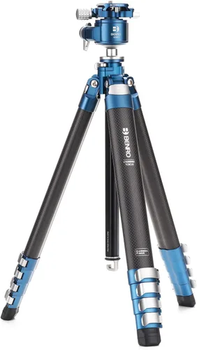 Vista 4 de Benro CyanBird Aluminum 5 Section Tripod with FS20PRO (TCBA15FS20PROC)