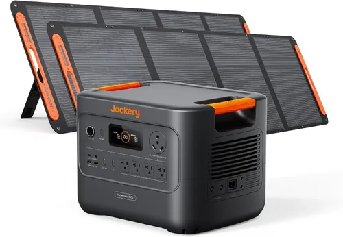 Vista 8 de Jackery HomePower 3000 Estación de Energía Portátil, Salida de 3600W (Pico 7200W), Generador Solar con Batería LFP de 3072Wh, Respaldo Esencial