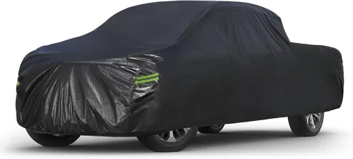 Vista 29 de Kaugung - Cubierta impermeable para camioneta, 7 capas resistentes, ajuste completo para Mitsubishi Raider 2006-2010, para todo clima, protección