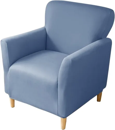 Vista 21 de XMAYODS Funda elástica para silla de club, fundas para silla de bañera, funda suave para sillón, protector de muebles extraíble, funda para silla