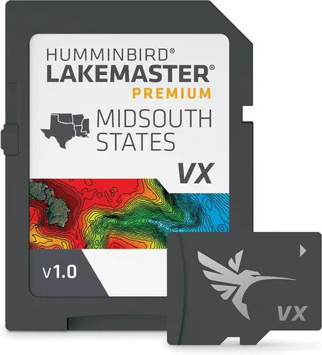 Vista 6 de Humminbird LakeMaster Premium Map SD Card for Fish Finders