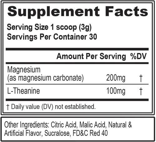Vista 4 de Evlution Nutrition Magnesio + L-teanina – Relajación natural y apoyo de enfoque – 200 mg de magnesio + 100 mg de L-teanina – Vegano y sin OMG