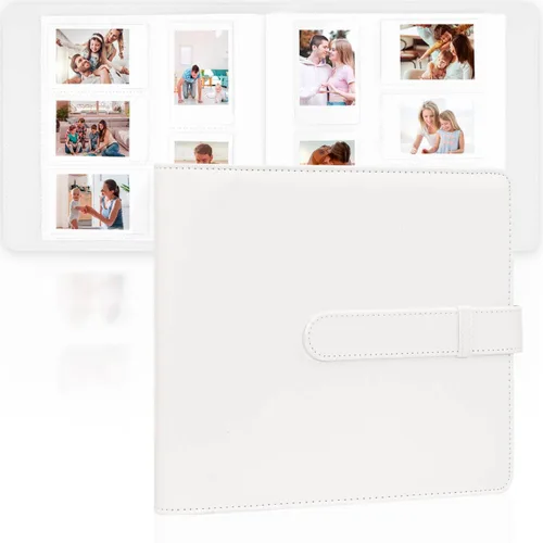 Vista 17 de Álbum de fotos de 320 bolsillos para fotos Polaroid de 2 x 3 pulgadas, álbum de fotos con capacidad para 320 fotos para Fujifilm Instax Mini 12 11 9