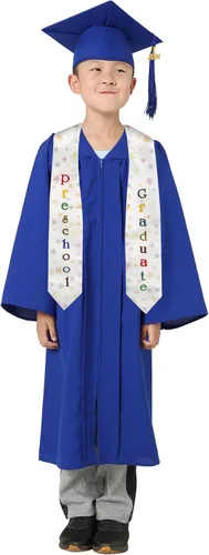 Vista 6 de GraduatePro Paquete de certificado de medalla de estola de graduación preescolar 2024 para niños pequeños