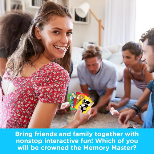 Vista 3 de AQUARIUS Gremlins Memory Master Card Game – Divertido juego de fiesta familiar para niños, adolescentes y adultos – Regalo de noche de juego
