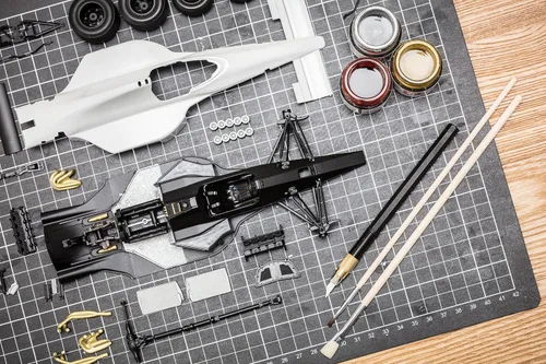 Vista 4 de Testors - Pegamento de cemento para plástico - Kit de herramientas modelo Pixiss - Herramientas compatibles para Gundam Model Kit Crafts - Kit