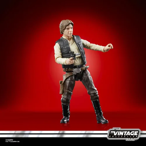 Vista 6 de STAR WARS La colección Vintage Han Solo, Figura de acción de 3.75 pulgadas de la película "El retorno del Jedi" 40 aniversario, para niños a partir