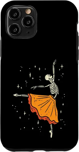 Vista 26 de Funda para iPhone 13 Pro Dancing Skeleton Ballerina Ballet Dance Halloween Girl Women Case