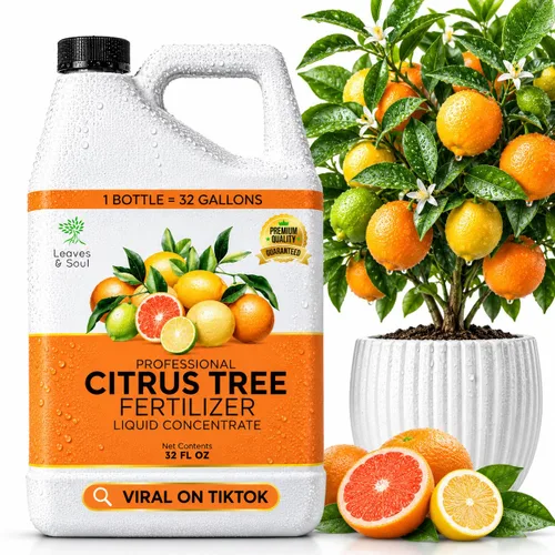 Vista 22 de Leaves & Soul Evergreen Tree Fertilizer, 6-4-6 Liquid Evergreen Food 8 oz Árbol de hoja perenne