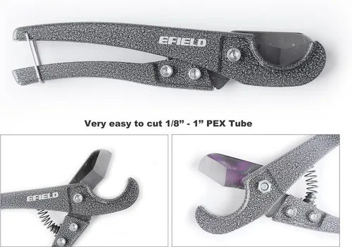 Vista 7 de EFIELD 3/8" - 1" Pex tubo y cortador de tubos de plástico, (TOOL026)