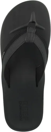 Vista 2 de Reef Sandalia acolchada contorneada para hombre, Negro