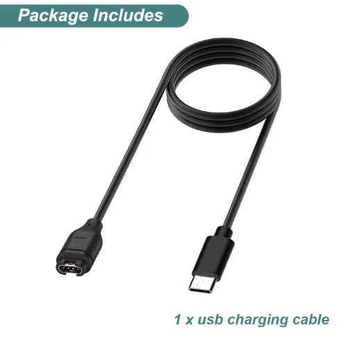 Vista 10 de Cable de carga Kissmart para reloj Garmin