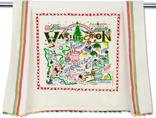 Vista 19 de Catstudio Alaska Toalla de Cocina - Recuerdo del Estado de EE. UU. Toalla de Cocina y Mano, Toallas de Té Perfectas para Amantes de Alaska, Recuerdo