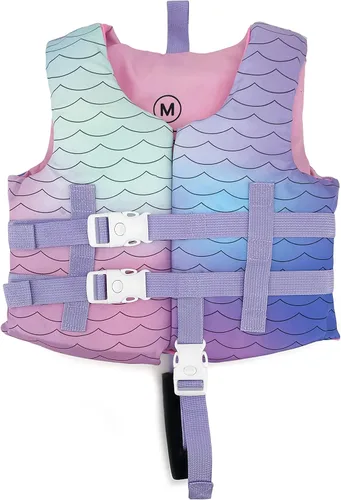 Vista 10 de Chaleco de natación Chaqueta de flotación Chaqueta de natación Aprende a nadar Dispositivo 30-50 lbs Sirena