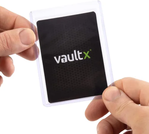 Vista 3 de Vault X 100pt Toploaders (paquete de 25) 3" x 4" Rígido Tarjeteros para TCG