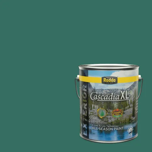 Vista 143 de Rodda Paint CASCADIA XL - Pintura satinada e imprimación para exteriores en uno, cuarto de galón, Aimee