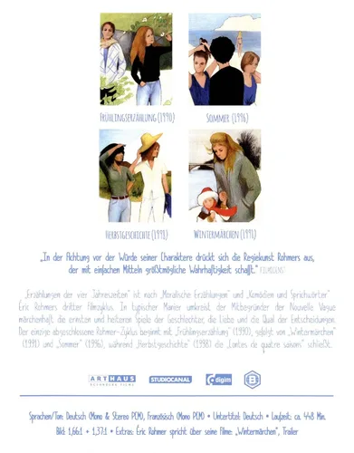 Vista 2 de Eric Rohmer - Erzählungen der vier Jahreszeiten