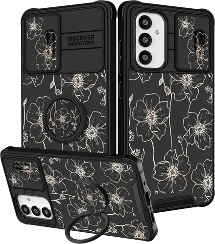Vista 33 de Funermei para Samsung Galaxy Z Flip 4 Funda - Funda de Teléfono Bonita para Mujeres y Niñas con Mariposas Bonita Estética Femenina Diseño