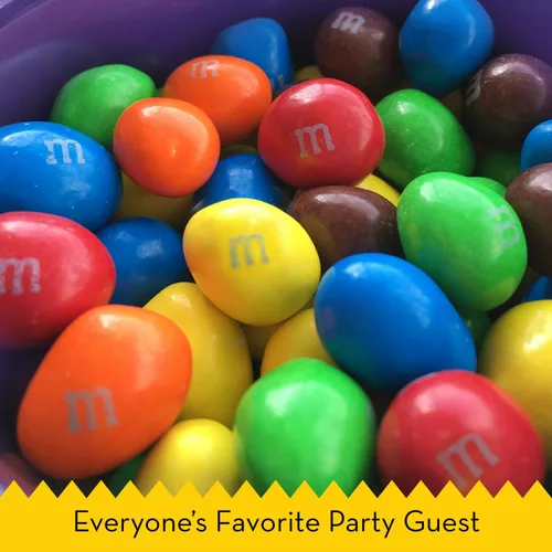 Vista 5 de M&M'S Bolsa de 10.1 onzas de caramelo de chocolate negro de maní