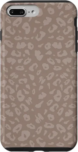 Vista 12 de Neutral Tan - Chic Elegant Leopard Animal Funda con patrón de impresión para iPhone 17