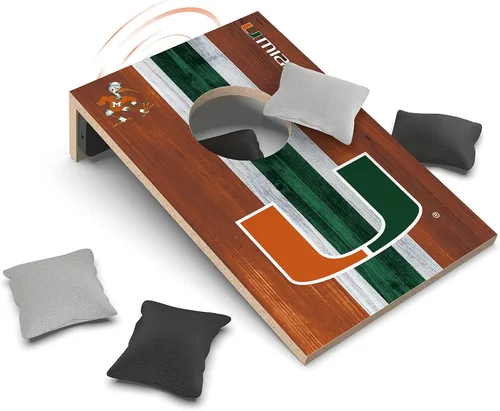 Vista 12 de SOAR Juego de Cornhole de mesa NCAA y altavoz Bluetooth