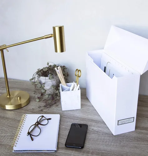 Vista 5 de Bigso Lovisa caja de archivos con 12 archivos