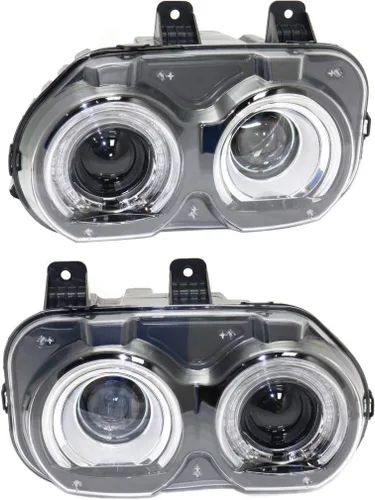 Vista 8 de Para Dodge Challenger Conjunto de faros delanteros 2015 16 17 2018 lado del conductor CH2502267 68174065AF