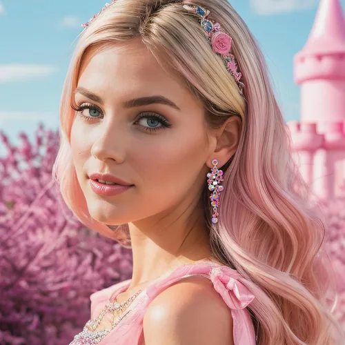 Vista 2 de Flyonce Pendientes largos colgantes de cristal para mujer, estilo bohemio y floral