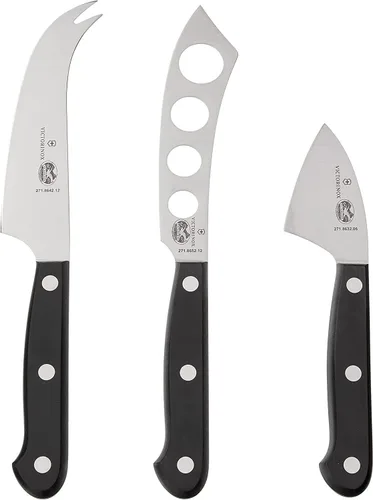 Vista 2 de Victorinox Swiss Army - Juego de cuchillos de queso gourmet de 3 piezas