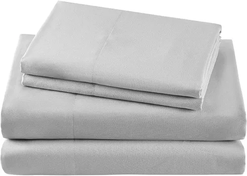 Vista 11 de Juego de sábanas de microfibra para caravana, litera completa de 48 x 75 3/4, gris oscuro sólido, sábanas para campistas, caravanas y remolques