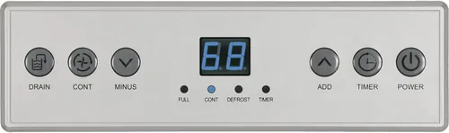 Vista 3 de Ideal-Air Pro Series Deshumidificador 180 Pint - Grado comercial, para talleres e invernaderos