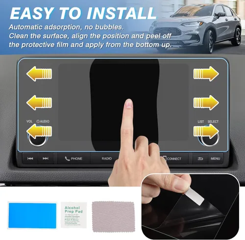 Vista 7 de Karltys Protector de pantalla mejorado para Honda HR-V/HRV Sport LX de 7 pulgadas 2023 2024 2025 [sin reflejos ni huellas dactilares] Accesorios