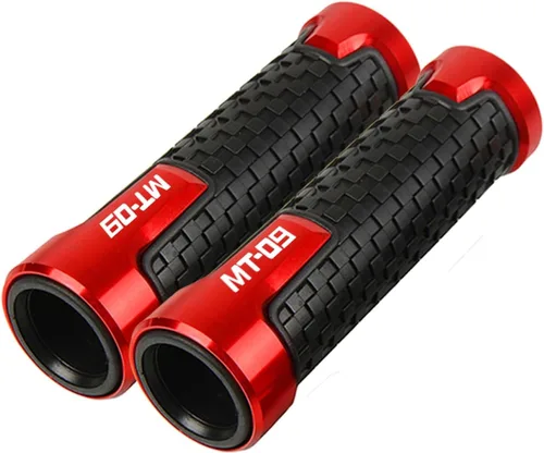 Vista 18 de Para Yamaha MT-09 FZ-09 2014 2015 2016 MT09 FZ09 MT FZ 09 Accesorios de motocicleta Manillar Grips Mano extremos Cap (Color : A Negro)
