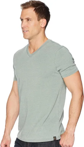 Vista 2 de Lucky Brand Men's Venice Burnout V-Neck Tee Shirt