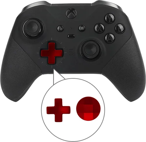 Vista 3 de Metal Thumbsticks for Xbox One Elite Controller Series 2 Accessories, 13 in 1 Replacement Magnetic Buttons kit Includes 6 Swap Magnetic Joysticks, 4