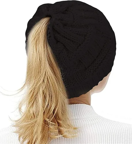 Vista 6 de Rosoz 1 y 2 paquetes de gorros de invierno para mujer